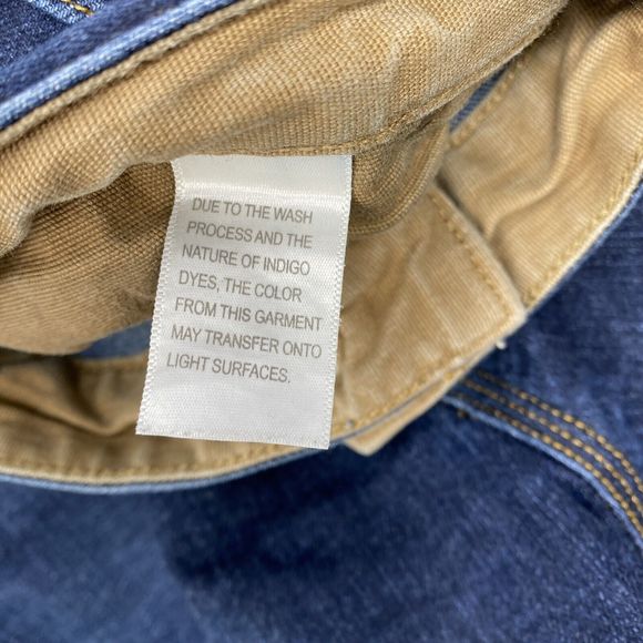 Duluth Trading Co Coolmax Flex Ballroom Jeans Relaxed Fit Mens 48 x 30 Dark Wash - Picture 5 of 6